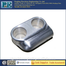 Precision CNC machining small aluminum hinge part